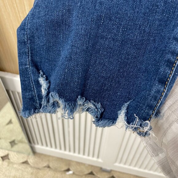 Loft Kick Crop Jeans Size 2 - Picture 3 of 9